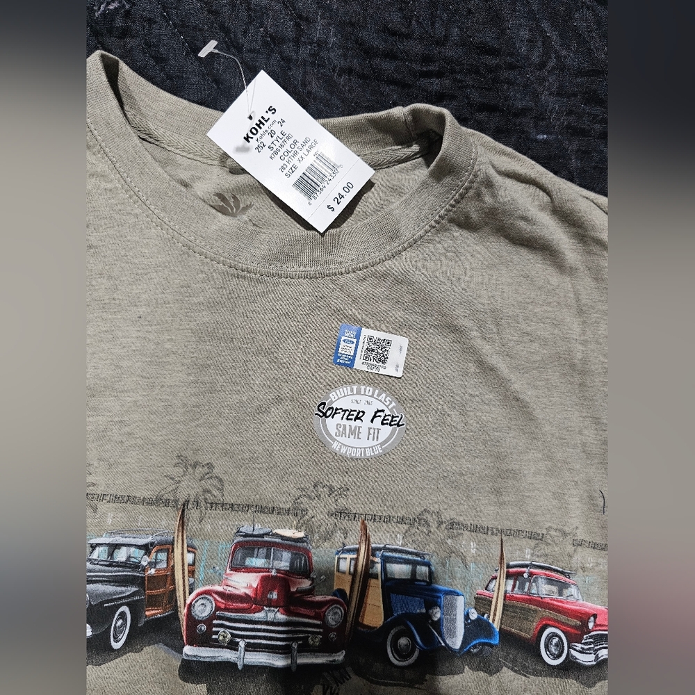 Men's Graphic T-Shirt in Gray Kohl's - Picture 4 of 4